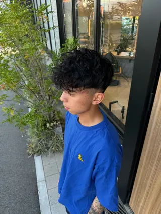 メンズ 保坂 瞭のヘアスタイル