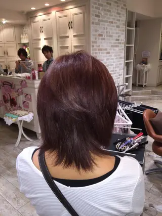 ショート カラー 田中 光のヘアスタイル