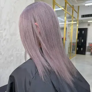 ミディアム カラー シールエクステ特化 ハイトーン、NANAのヘアスタイル