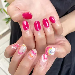 ネイル mimi nail✧︎*。のネイルデザイン