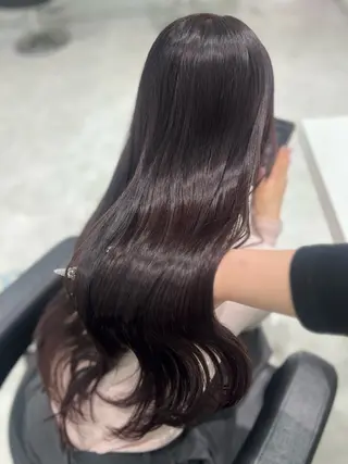 ロング カラー ブリーチなし特化 美容師💖SAE💖のヘアスタイル