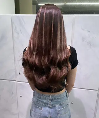 ロング 🦋プルエクステ ARISA🦋のヘアスタイル