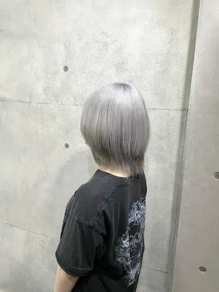 カラー 髪質改善/ブリーチ /長山遼太郎のヘアスタイル