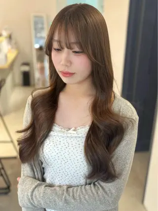 ロング 札幌美容室♡西塔 瑠音🎀のヘアスタイル