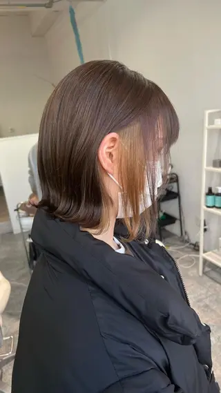 ミディアム カラー カラー特化美容師 💎EIKI💎のヘアスタイル