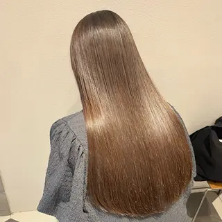 ロング カラー 顔周り/ガーリー /ヘアメ/あつはのヘアスタイル