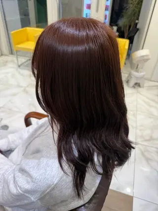 カラー 透明感カラー/寒色系 /Mikuのヘアスタイル