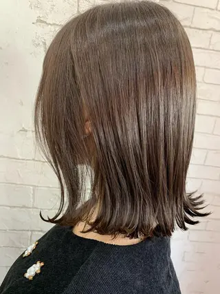 ミディアム 🦄ハイトーンカラー 🦄まるおしょうのヘアスタイル
