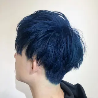 ショート カラー メンズ 平賀 誠也のヘアスタイル