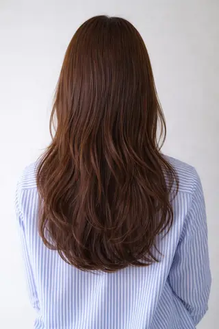 ミディアム カラー 白髪染め専門店 Recolor京橋店のヘアスタイル