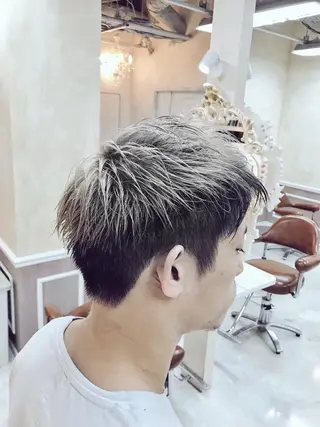 ショート カラー メンズ BLINK京橋 (ブリンク)のヘアスタイル