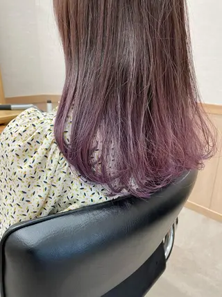 カラー miho 🌼🌼🌼のヘアスタイル