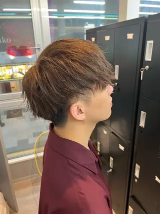 カラー メンズ QOL円山 SHOTAのヘアスタイル