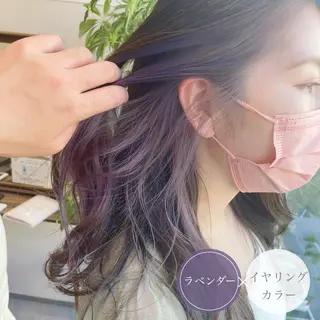ロング カラー アンブレラカラー💫 フェイスフレーミングのヘアスタイル
