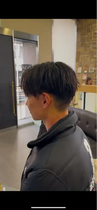 ショート メンズ メンズパーマ特化 ふうきのヘアスタイル
