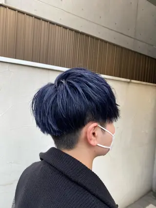 ショート カラー メンズ メンズ特化型美容師 栗山勇人のヘアスタイル
