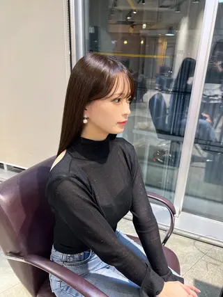 ロング カラー 🎀ハイトーン・艶 カラー HANA🎀のヘアスタイル