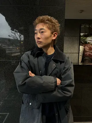 カラー パーマ メンズ 松村明門/メンズ カット/メンズパーマのヘアスタイル