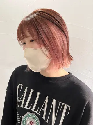 ショート ブリーチ/デザイン/ Rurikaのヘアスタイル