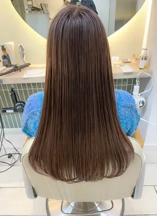 ロング 小俣 実乃里のヘアスタイル