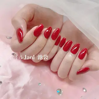 セミロング ネイルJaol 池袋のネイルデザイン