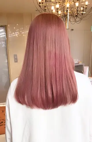 ロング カラー りん 🎀韓国スタイルのヘアスタイル