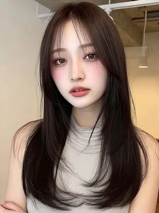 ロング Saki/お悩み解決 /似合わせカットのヘアスタイル