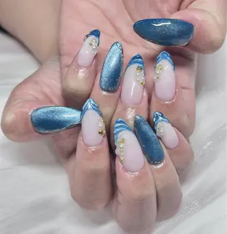 ネイル Horie 雪のネイルデザイン