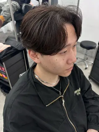 パーマ メンズ 土岐 仁/メンズ専門 パーマ特化美容師🔥のヘアスタイル