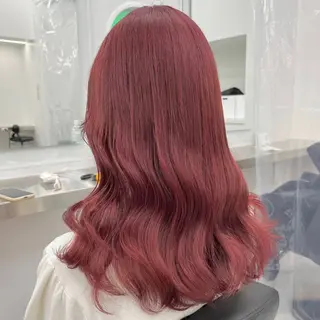 ロング カラー ヘアアレンジ 縮毛矯正🤍 盛れるボブ/ひかりのヘアスタイル