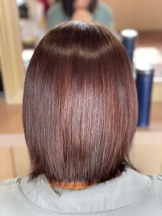 ミディアム 山口 静音のヘアスタイル