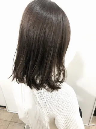 ミディアム 夜23時まで予約🉑 reverieあきらのヘアスタイル