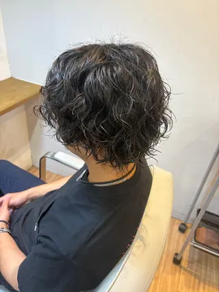 メンズ 韓国ヘアー🇰🇷 MIWAのヘアスタイル
