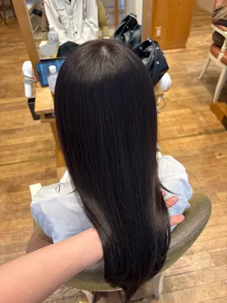 ロング きょうか 縮毛矯正モデル募集中のヘアスタイル