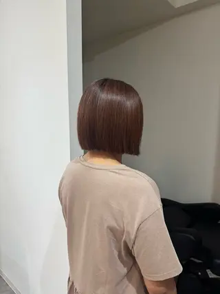 ショート カラー 大人な抜け感レイヤー remi🖤のヘアスタイル