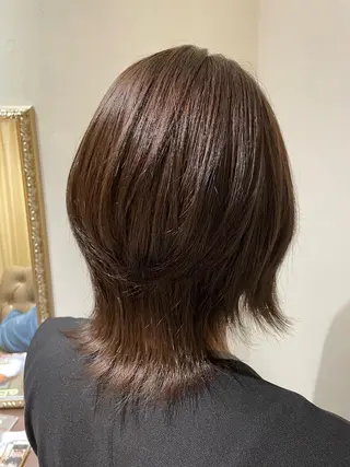 カラー 稲本麻衣 【韓国ヘア】のヘアスタイル