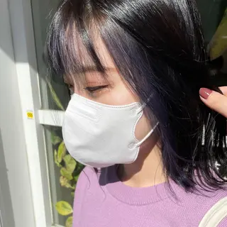 ショート カラー ヘアアレンジ 鴫原 亜弥のヘアスタイル