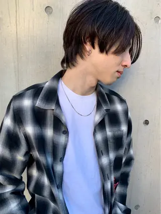 ミディアム メンズ メンズ特化🔥木下 晃徳のヘアスタイル