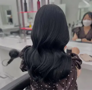 ロング カラー ヘアアレンジ 透明感×韓流ハイ トーン🫧RYUTAのヘアスタイル