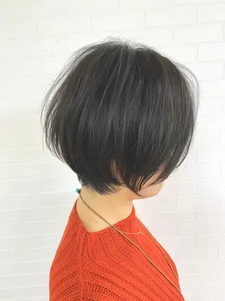 ショート パーマ 🎁無料カットカラー 📷撮影モデル募集✨のヘアスタイル