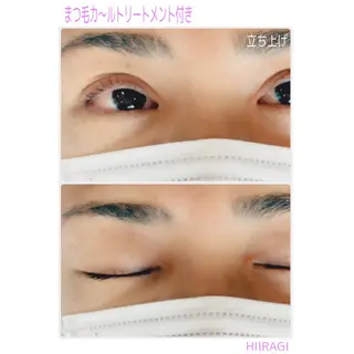 マツエク・マツパ 美容室 HIIRAGIのマツエク・マツパデザイン