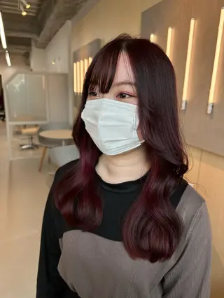 ミディアム 池村美月 @透明感カラーのヘアスタイル