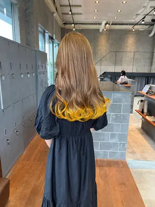 ロング カラー ヒラノホナミ 🫧髪質改善🫧のヘアスタイル