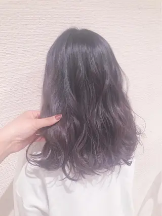 セミロング 赤阪 優奈のヘアスタイル