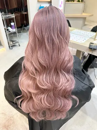 ロング カラー 井上 一平のヘアスタイル