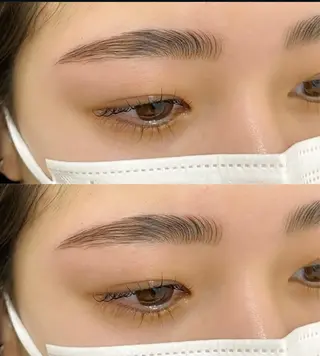 アイブロウ Hinaꕤ︎︎My sweetsalonのマツエク・マツパデザイン