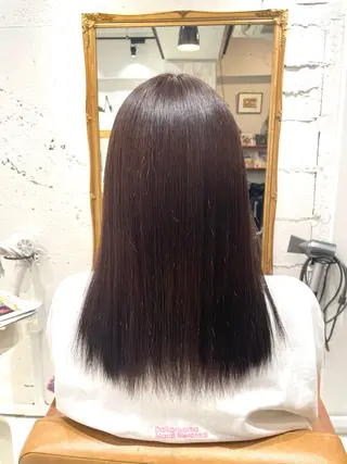 ミディアム re view 横山瑞稀のヘアスタイル