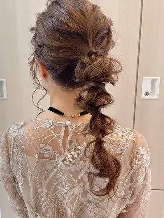 ヘアアレンジ 【ボブ/個室サロン】 癒し空間mimuraのヘアスタイル
