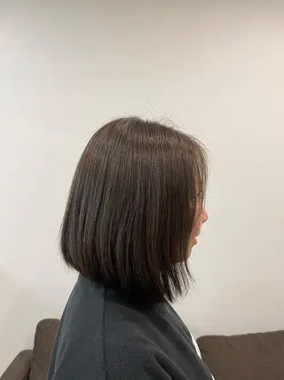 ミディアム カラー 佐藤 海璃のヘアスタイル