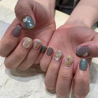 ネイル マキノ ユイのネイルデザイン